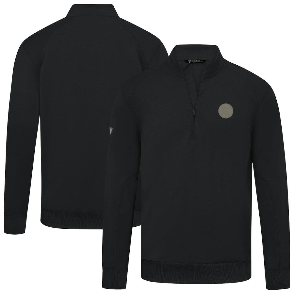 Boston Bruins Levelwear Copper Upright Quarter-Zip Pullover Sale