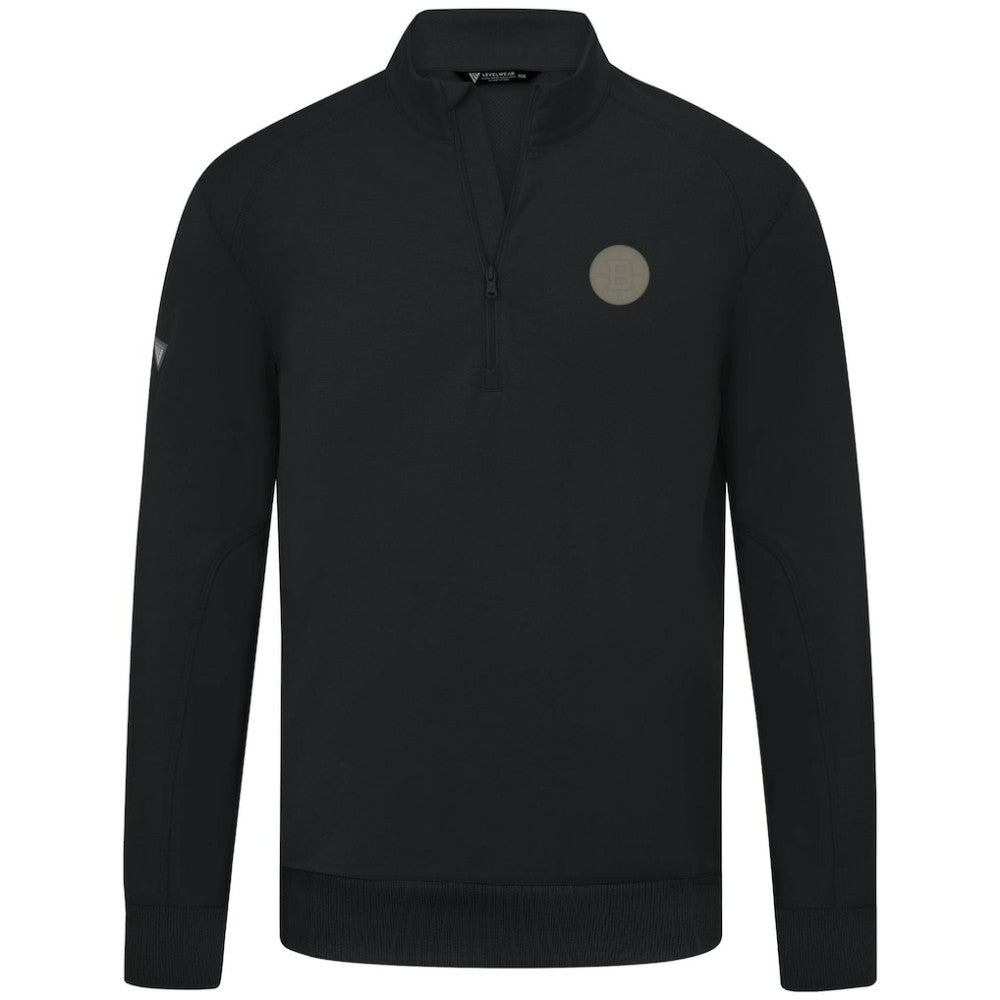 Boston Bruins Levelwear Copper Upright Quarter-Zip Pullover Sale