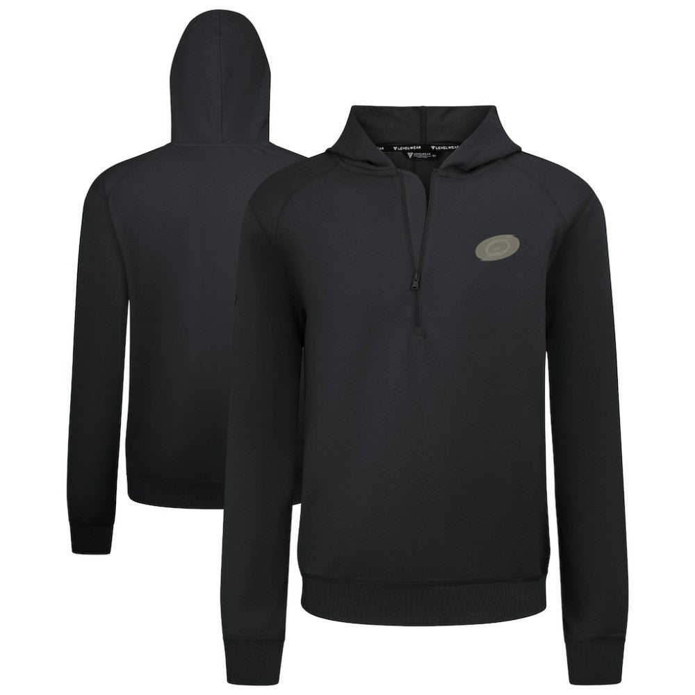 Carolina Hurricanes Levelwear Technic Quarter-Zip Pullover Hoodie Sale