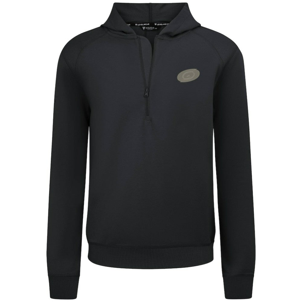 Carolina Hurricanes Levelwear Technic Quarter-Zip Pullover Hoodie Sale