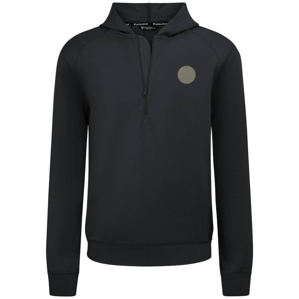 Edmonton Oilers Levelwear Technic Quarter-Zip Pullover Hoodie Outlet