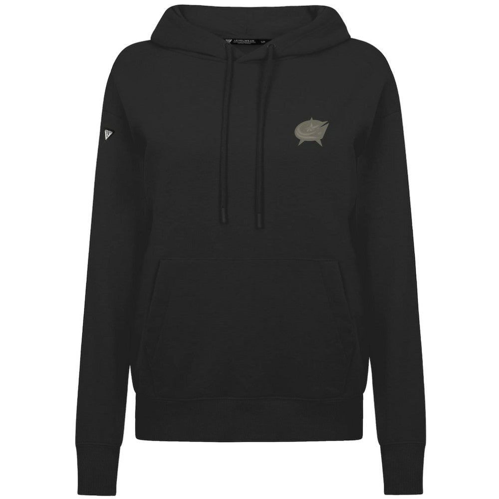 Columbus Blue Jackets Levelwear Women's Adorn Copper Hoodie For Sale
