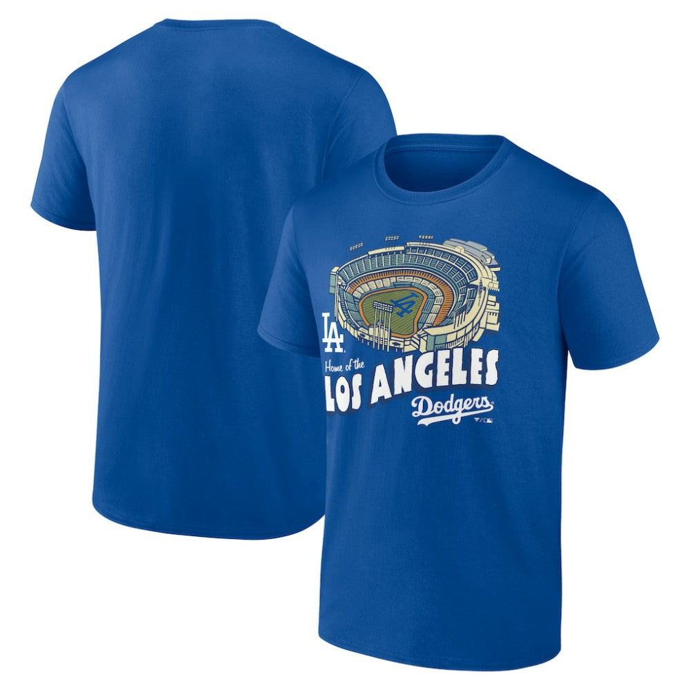 Los Angeles Dodgers Royal Home Stadium T-Shirt | MLB Outlet