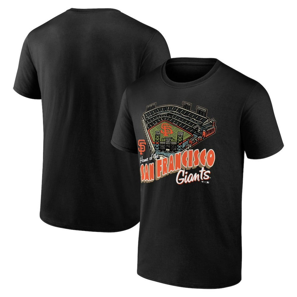 San Francisco Giants Black Home Stadium T-Shirt | MLB New