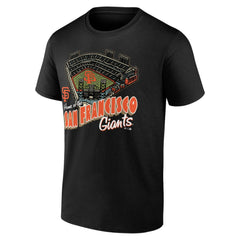 San Francisco Giants Black Home Stadium T-Shirt | MLB New