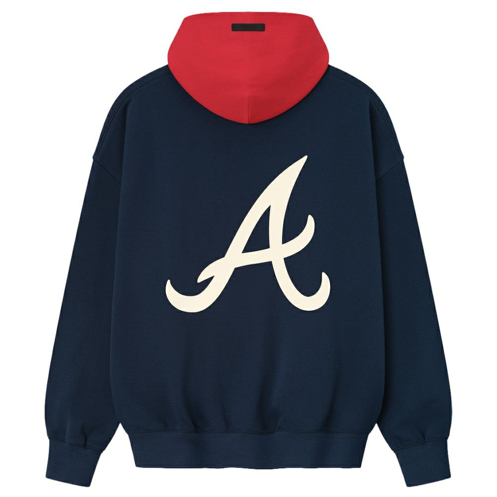 Atlanta Braves Fear of God x MLB Sport Fit Hoodie | MLB Outlet