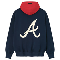 Atlanta Braves Fear of God x MLB Sport Fit Hoodie | MLB Outlet