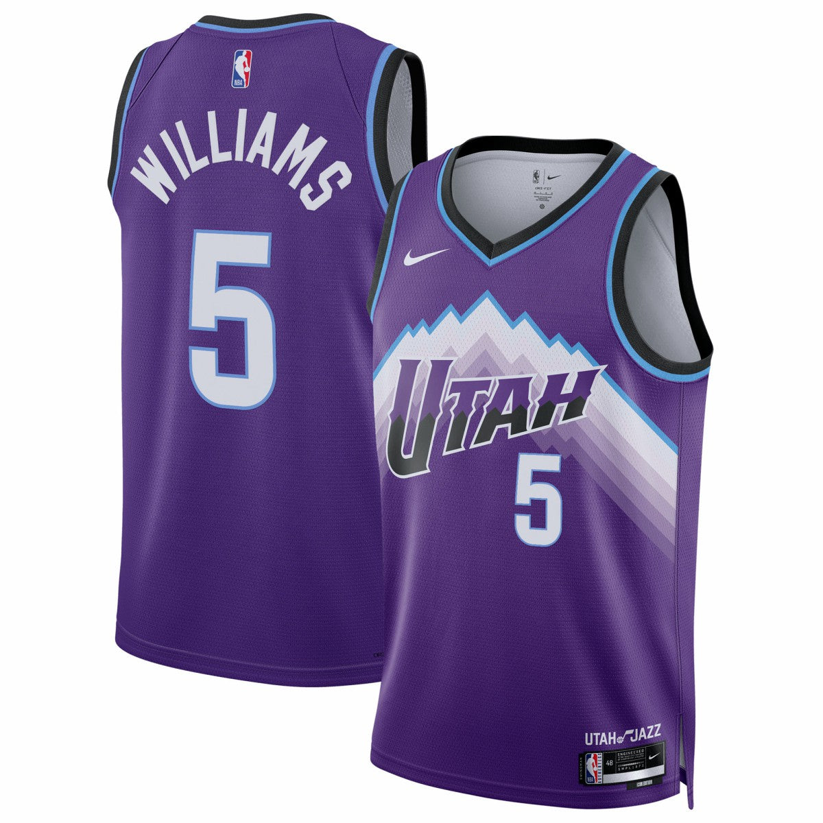 Cody Williams Utah Jazz Unisex Swingman Jersey Online