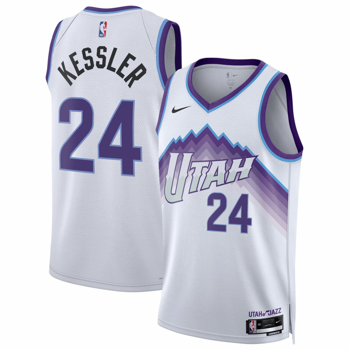 Walker Kessler Utah Jazz Unisex Swingman Jersey New