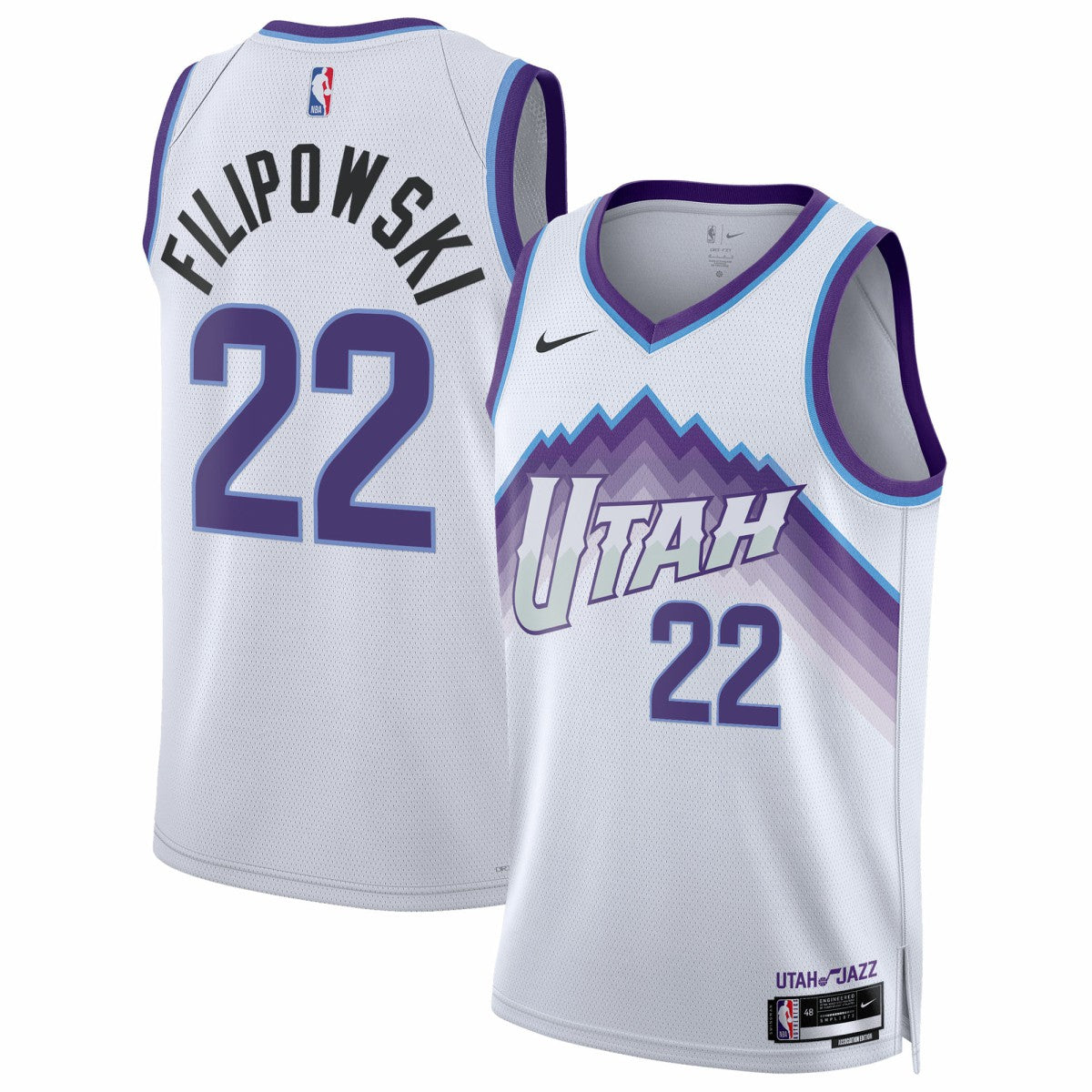 Kyle Filipowski Utah Jazz Unisex Swingman Jersey Discount
