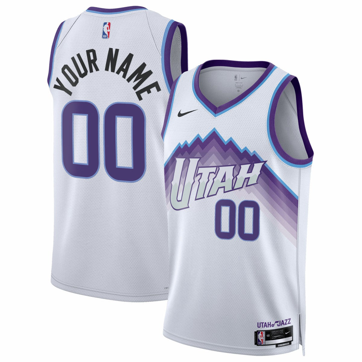 Utah Jazz Unisex Swingman Custom Jersey Outlet