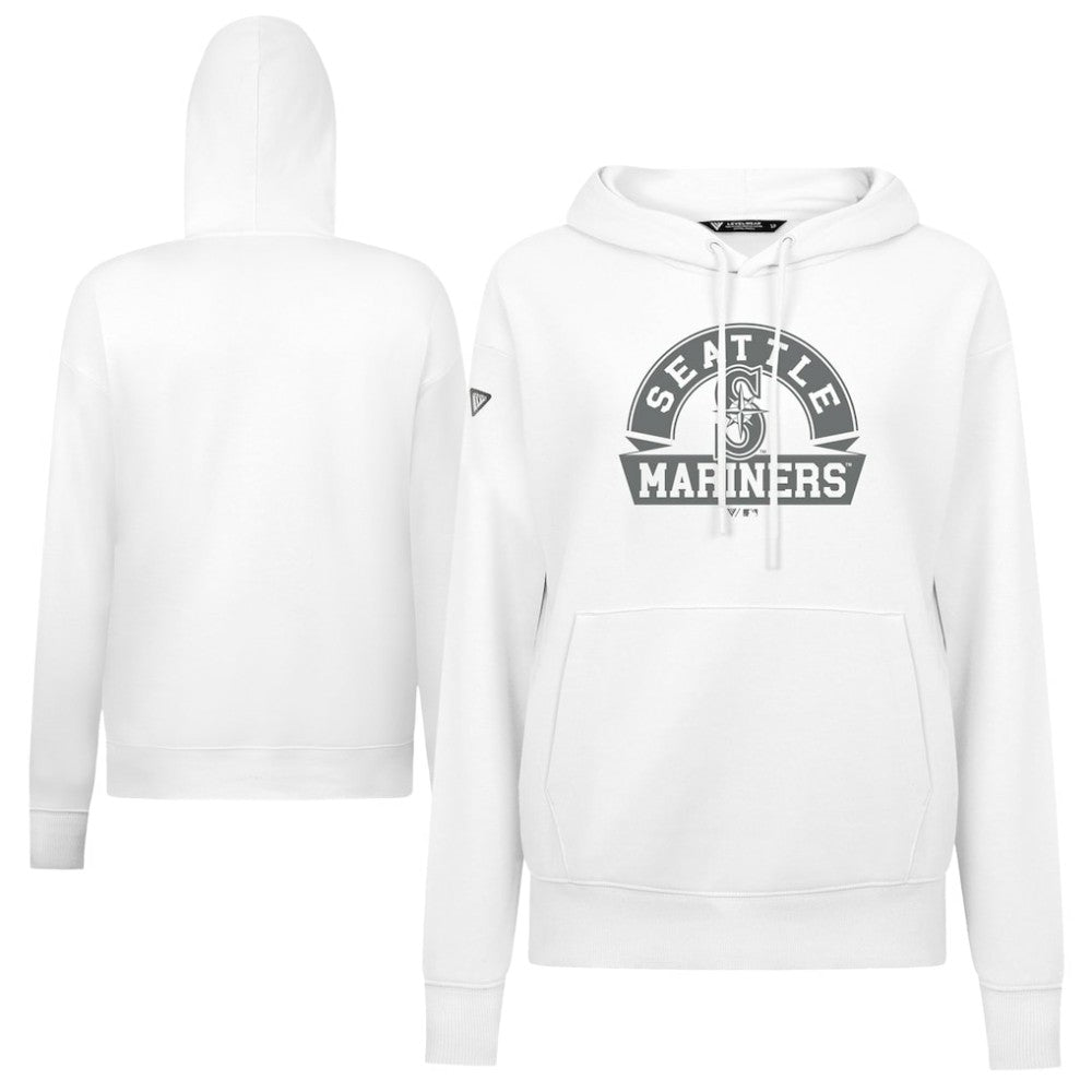 Seattle Mariners Levelwear Women's Adorn Banner Arch Hoodie | MLB Near me