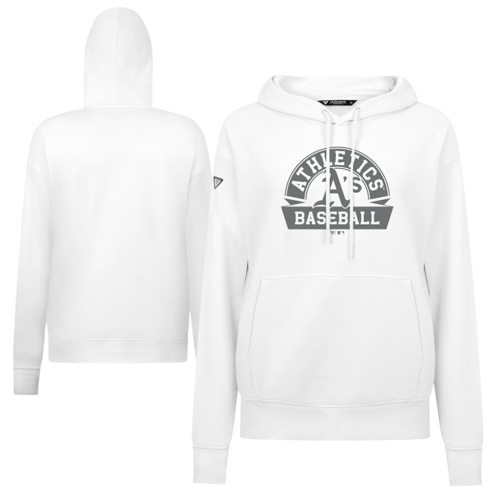 Athletics Levelwear Women's Adorn Banner Arch Hoodie | MLB Shop