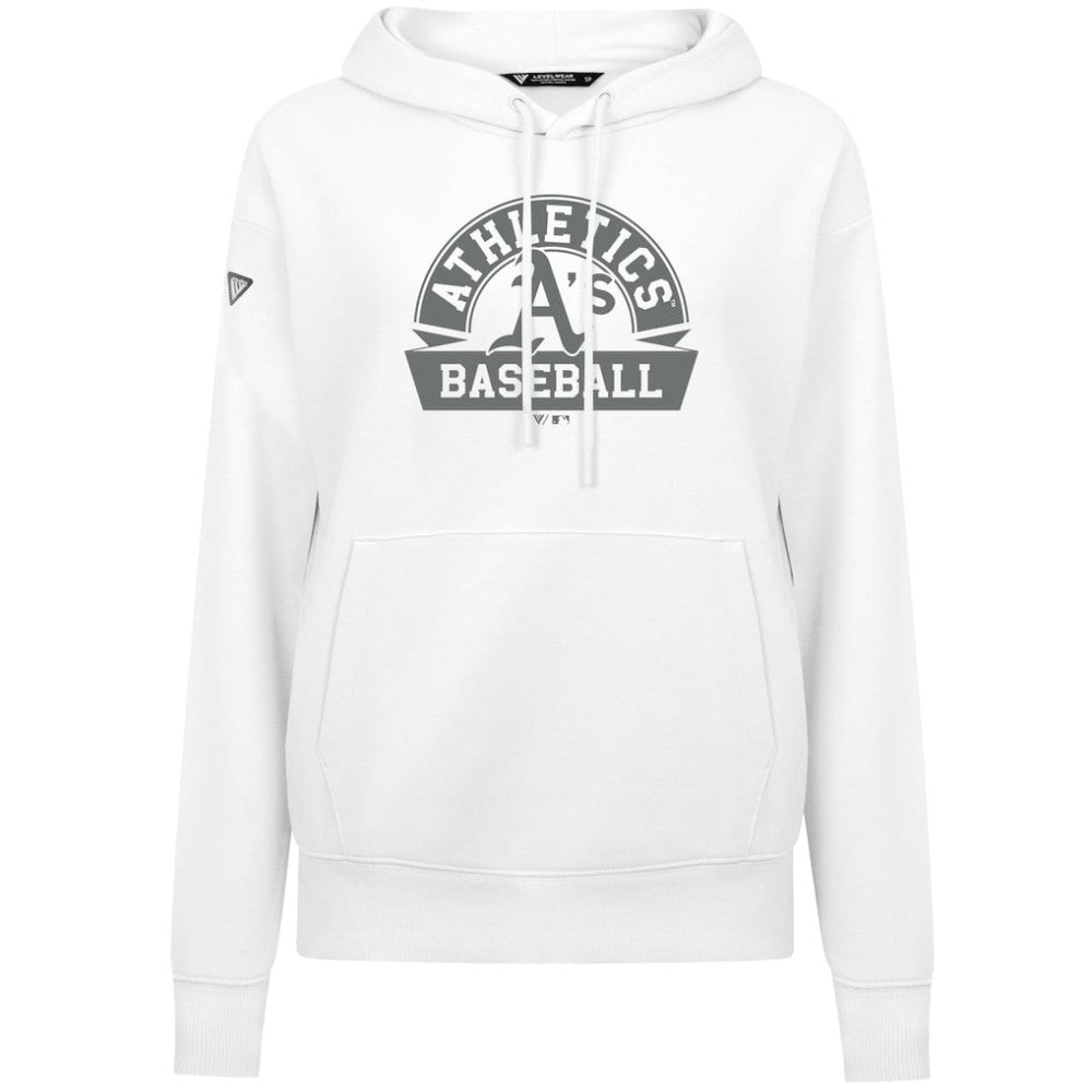 Athletics Levelwear Women's Adorn Banner Arch Hoodie | MLB Shop
