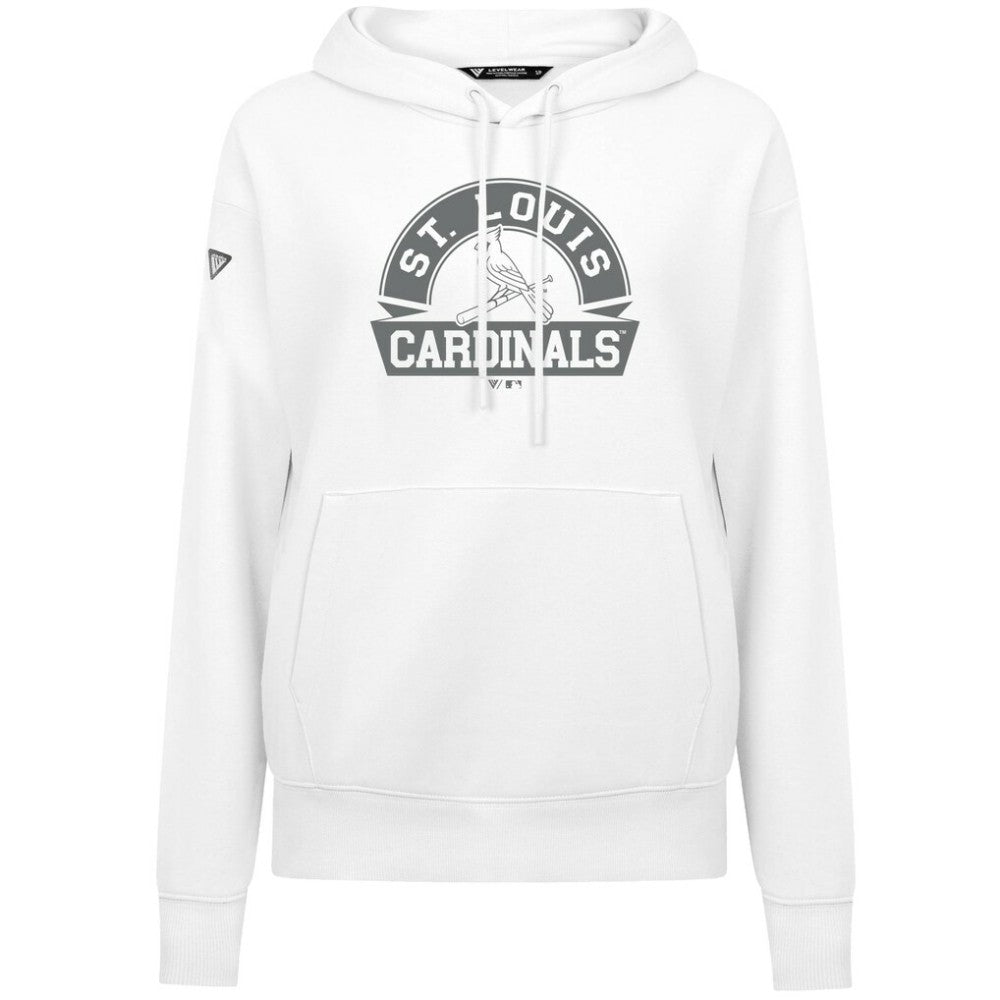 St. Louis Cardinals Levelwear Women's Adorn Banner Arch Hoodie | MLB Sale