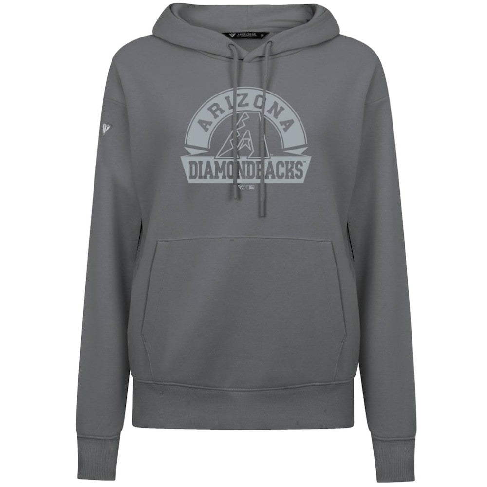 Arizona Diamondbacks Levelwear Women's Adorn Banner Arch Hoodie | MLB Outlet