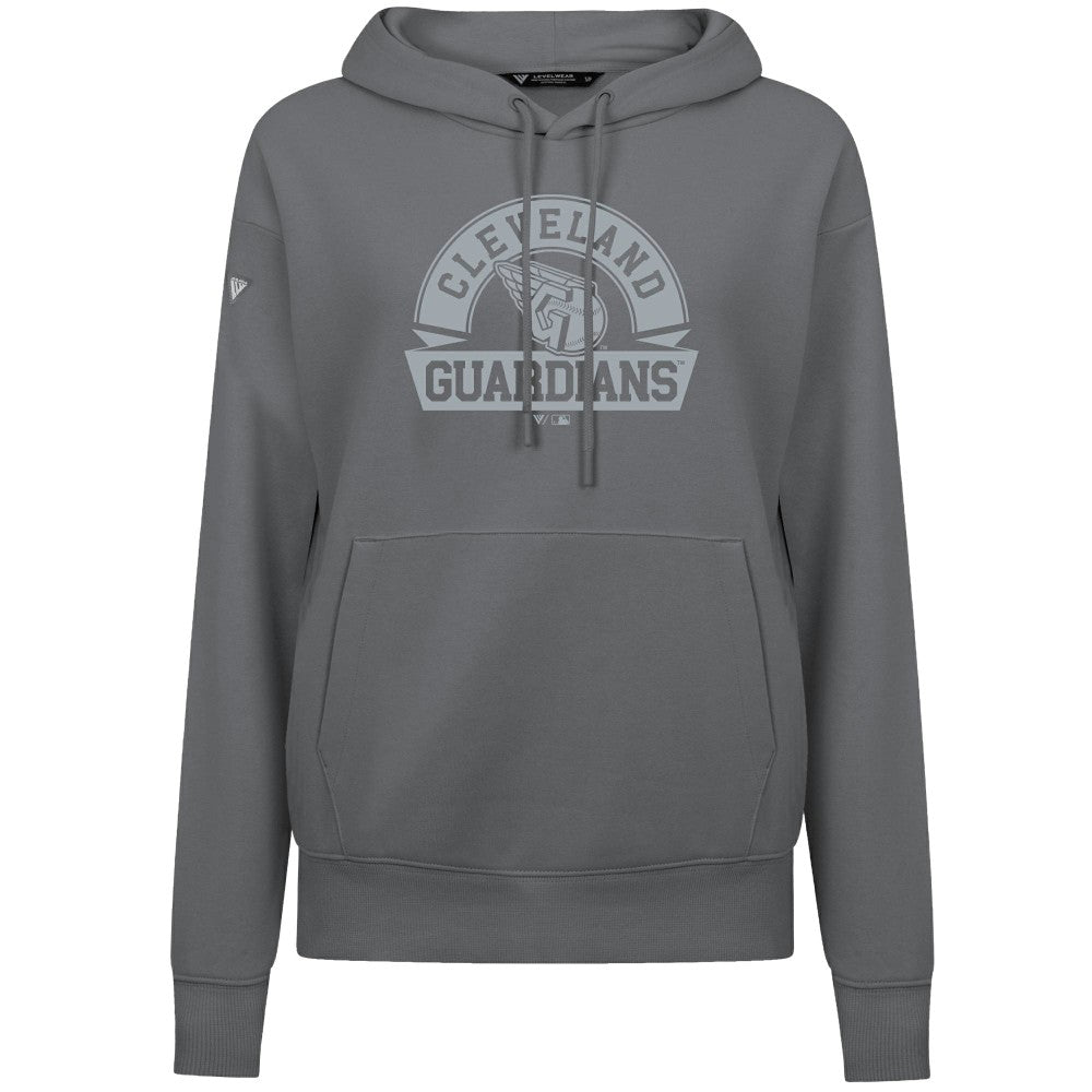 Cleveland Guardians Levelwear Women's Adorn Banner Arch Hoodie | MLB Discount