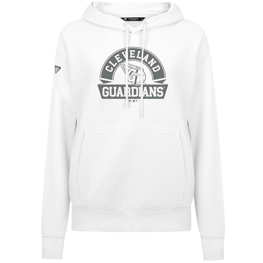 Cleveland Guardians Levelwear Women's Adorn Banner Arch Hoodie | MLB Shop