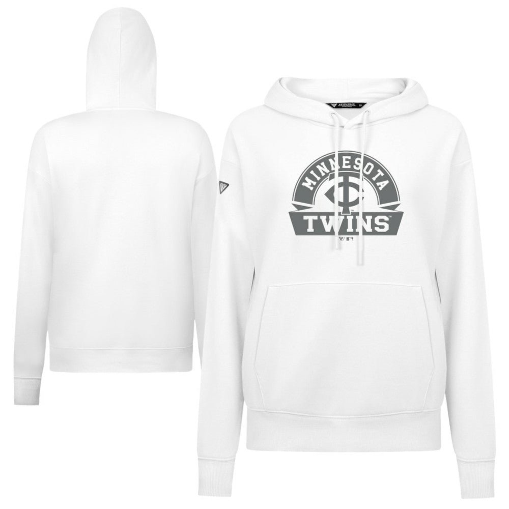 Minnesota Twins Levelwear Women's Adorn Banner Arch Hoodie | MLB Online