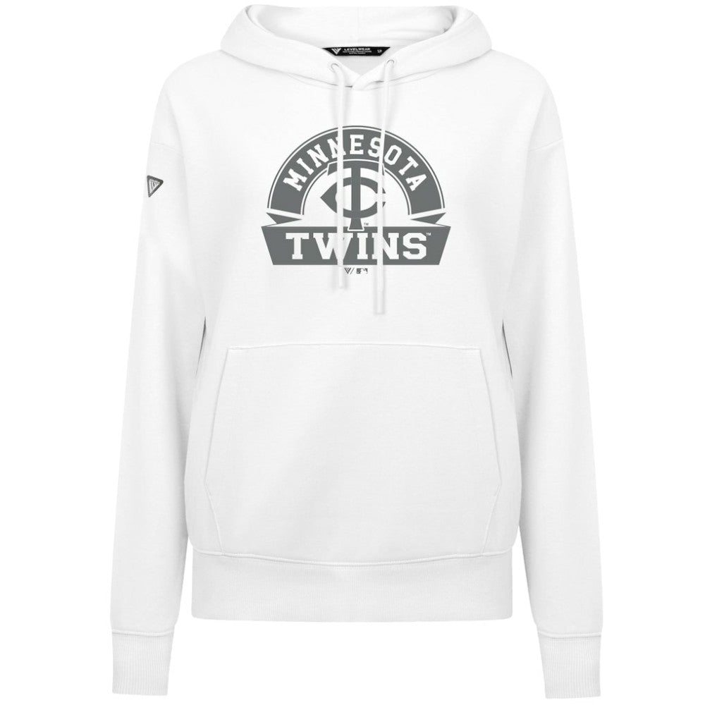 Minnesota Twins Levelwear Women's Adorn Banner Arch Hoodie | MLB Online