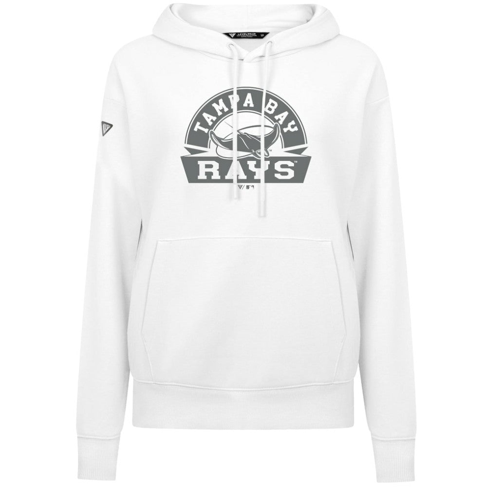 Tampa Bay Rays Levelwear Women's Adorn Banner Arch Hoodie | MLB New