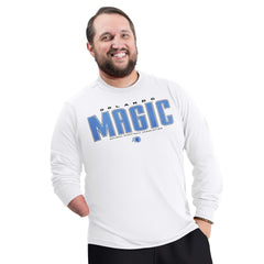 Orlando Magic G-III Sports by Carl Banks Adaptive Printed Mesh Effect Long Sleeve T-Shirt For Sale
