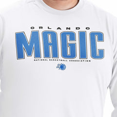Orlando Magic G-III Sports by Carl Banks Adaptive Printed Mesh Effect Long Sleeve T-Shirt For Sale