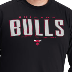 Chicago Bulls G-III Sports by Carl Banks Adaptive Printed Mesh Effect Long Sleeve T-Shirt sale For Sale