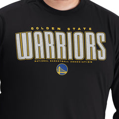 Golden State Warriors G-III Sports by Carl Banks Adaptive Printed Mesh Effect Long Sleeve T-Shirt sale Discount