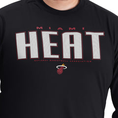 Miami Heat G-III Sports by Carl Banks Adaptive Printed Mesh Effect Long Sleeve T-Shirt Online