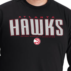 Atlanta Hawks G-III Sports by Carl Banks Adaptive Printed Mesh Effect Long Sleeve T-Shirt Discount