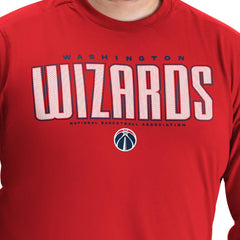 Washington Wizards G-III Sports by Carl Banks Adaptive Printed Mesh Effect Long Sleeve T-Shirt Online