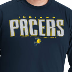 Indiana Pacers G-III Sports by Carl Banks Adaptive Printed Mesh Effect Long Sleeve T-Shirt Discount