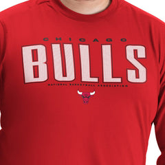 Chicago Bulls G-III Sports by Carl Banks Adaptive Printed Mesh Effect Long Sleeve T-Shirt sale On Sale