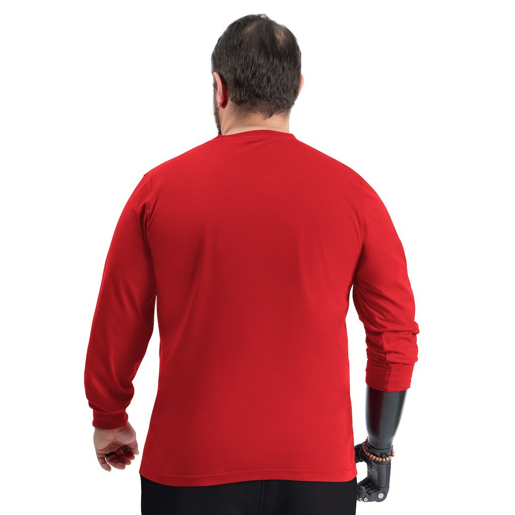 Atlanta Hawks G-III Sports by Carl Banks Adaptive Printed Mesh Effect Long Sleeve T-Shirt On Sale