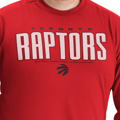 Toronto Raptors G-III Sports by Carl Banks Adaptive Printed Mesh Effect Long Sleeve T-Shirt Outlet