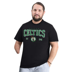 Boston Celtics G-III Sports by Carl Banks Adaptive Classic Team Spirit Short Sleeve T-Shirt New
