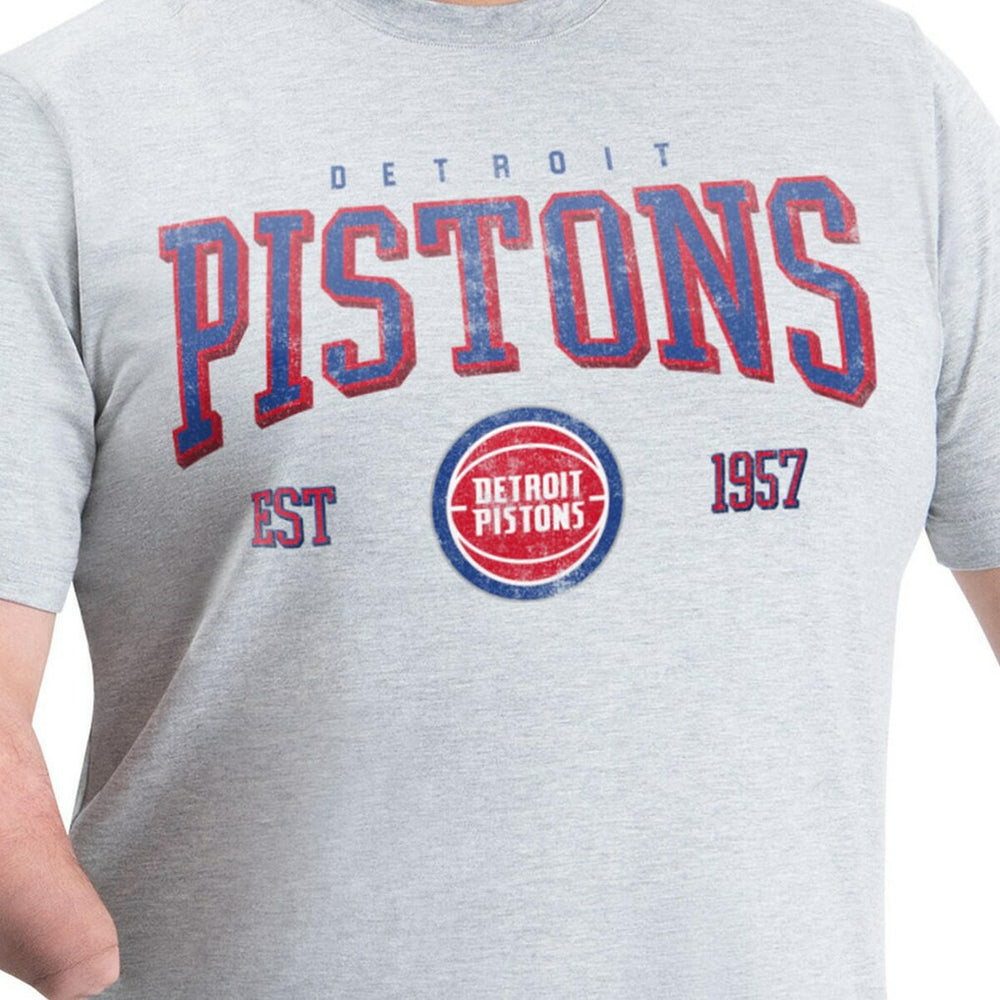 Detroit Pistons G-III Sports by Carl Banks Adaptive Classic Team Spirit Short Sleeve T-Shirt sale Discount