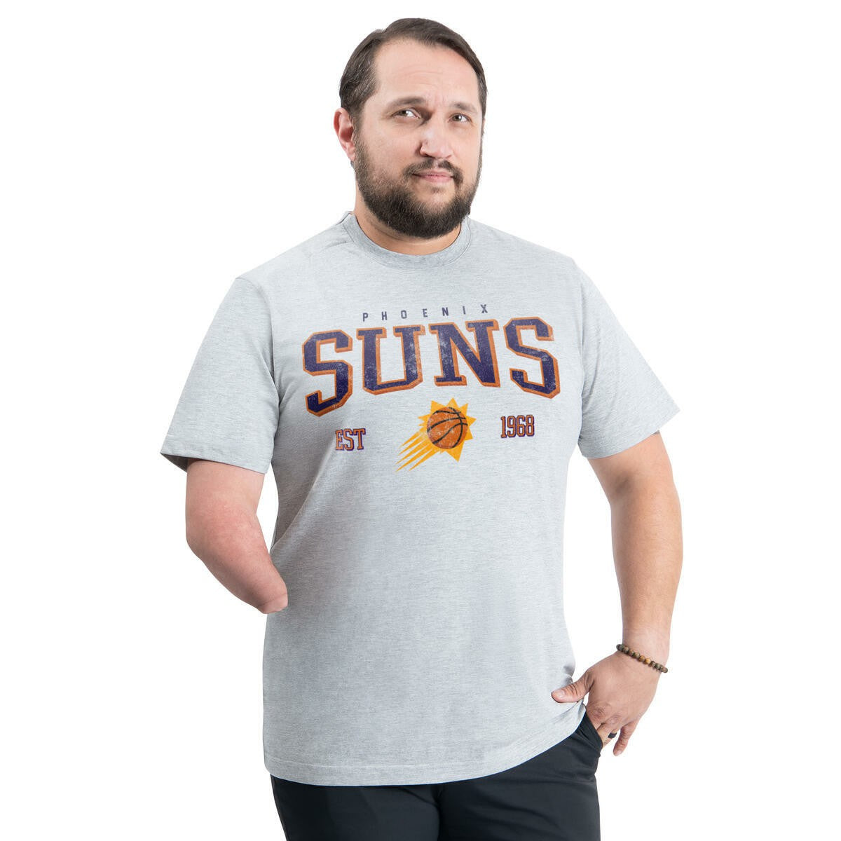 Phoenix Suns G-III Sports by Carl Banks Adaptive Classic Team Spirit Short Sleeve T-Shirt Online