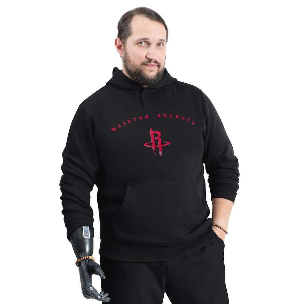 Houston Rockets G-III Sports by Carl Banks Adaptive Team Arc Fleece Hoodie sale Online