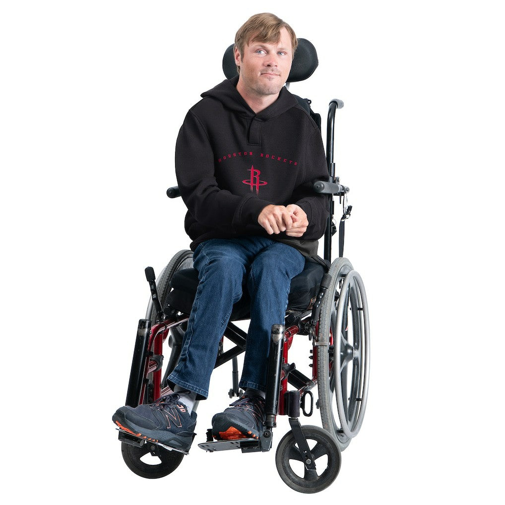 Houston Rockets G-III Sports by Carl Banks Adaptive Team Arc Fleece Hoodie sale Online