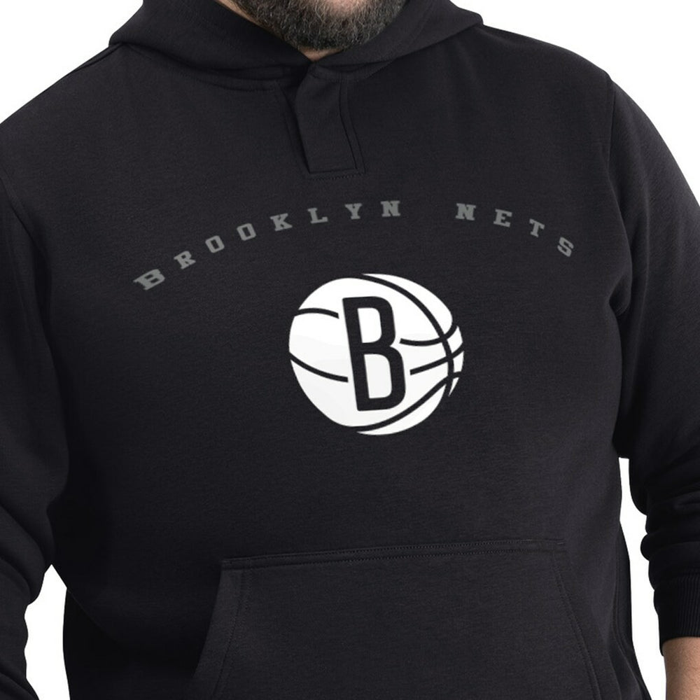 Brooklyn Nets G-III Sports by Carl Banks Adaptive Team Arc Fleece Hoodie Online