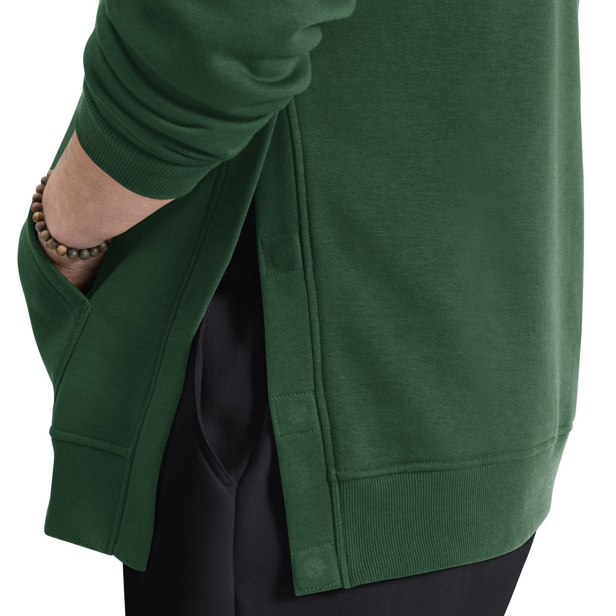 Milwaukee Bucks G-III Sports by Carl Banks Adaptive Team Arc Fleece Hoodie For Sale