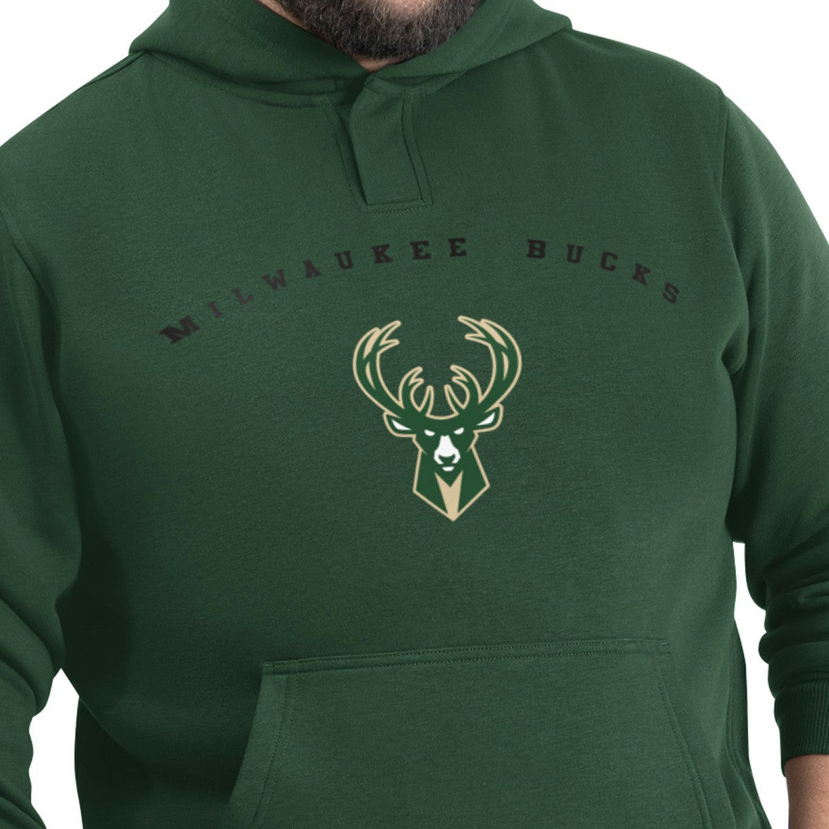 Milwaukee Bucks G-III Sports by Carl Banks Adaptive Team Arc Fleece Hoodie For Sale