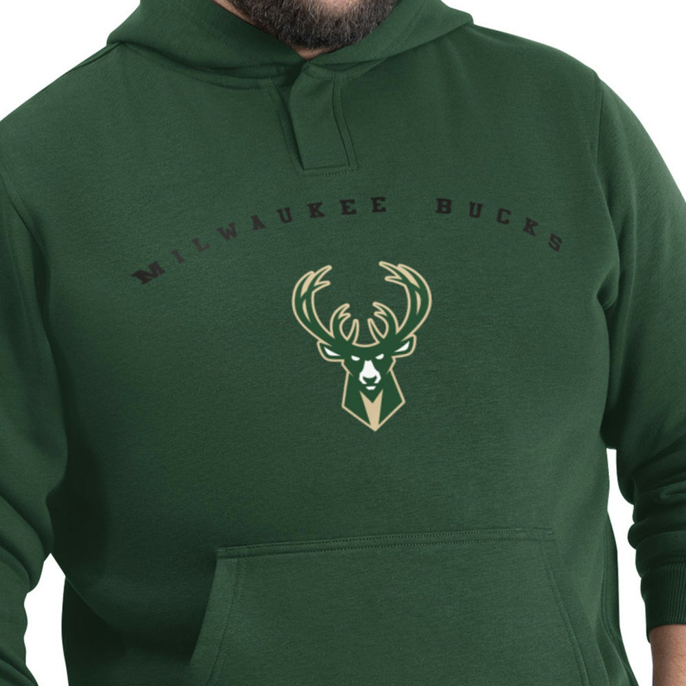 Milwaukee Bucks G-III Sports by Carl Banks Adaptive Team Arc Fleece Hoodie For Sale
