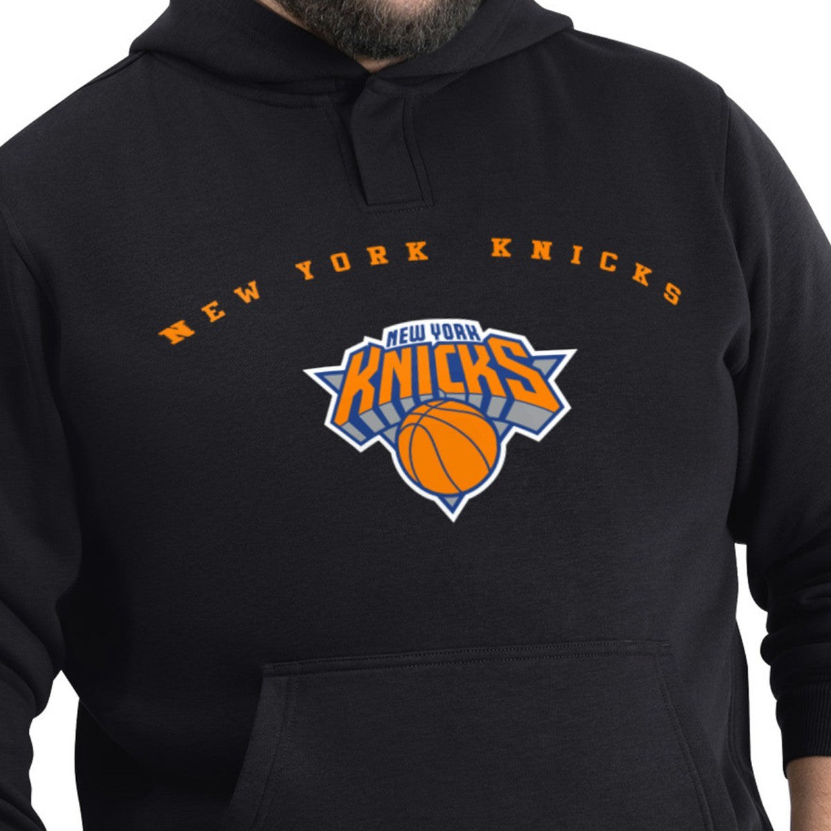 New York Knicks G-III Sports by Carl Banks Adaptive Team Arc Fleece Hoodie Discount