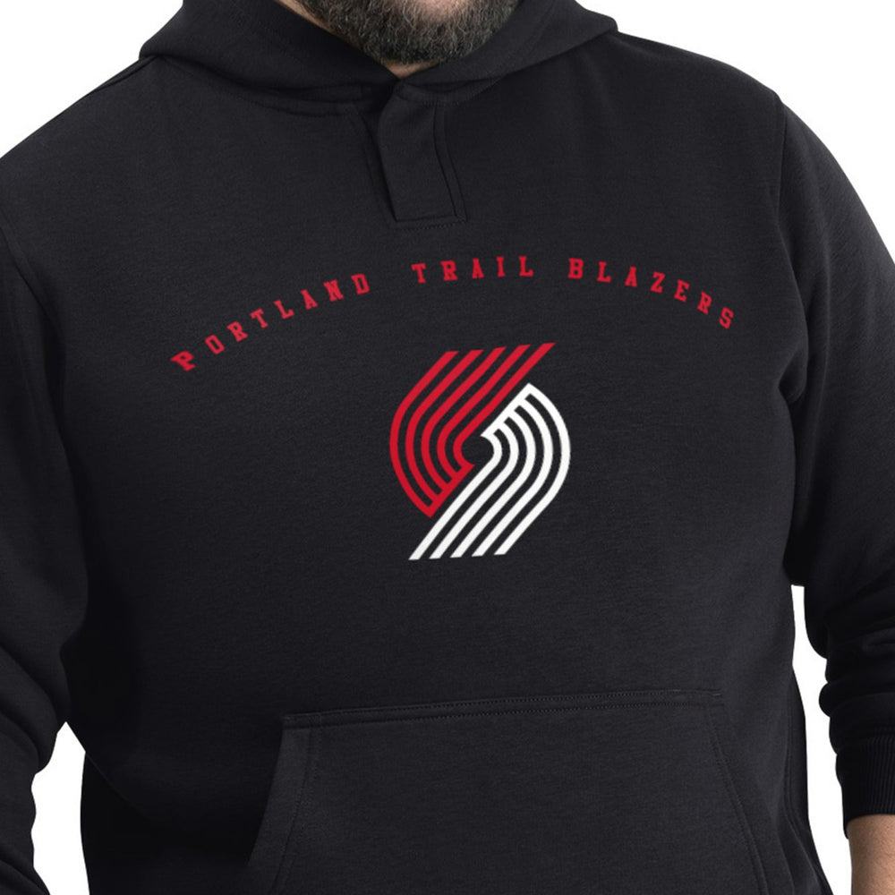 Portland Trail Blazers G-III Sports by Carl Banks Adaptive Team Arc Fleece Hoodie Outlet