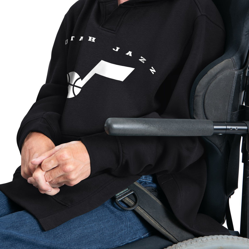 Utah Jazz G-III Sports by Carl Banks Adaptive Team Arc Fleece Hoodie Discount