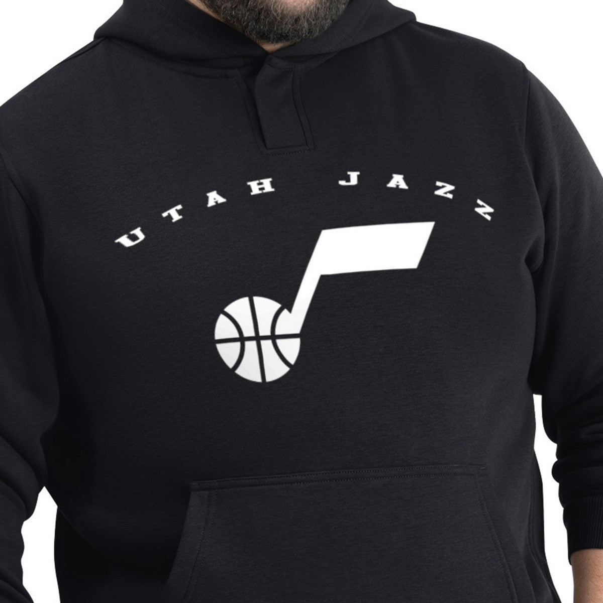Utah Jazz G-III Sports by Carl Banks Adaptive Team Arc Fleece Hoodie Discount