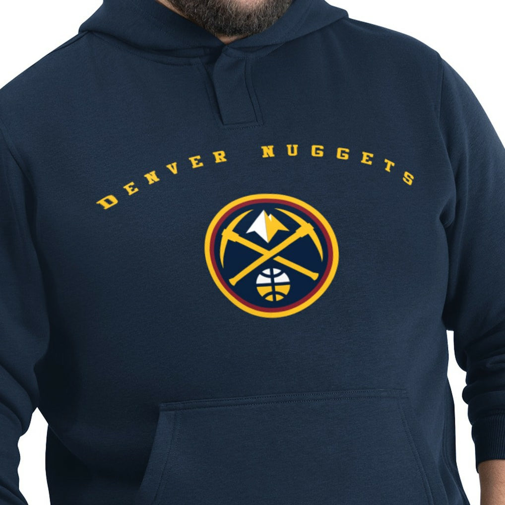 Denver Nuggets G-III Sports by Carl Banks Adaptive Team Arc Fleece Hoodie sale Discount